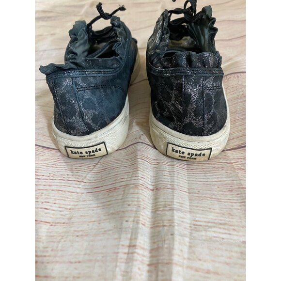 Kate Spade Women's Metallic Leopard Print Sneakers - 8M - Picture 5 of 14